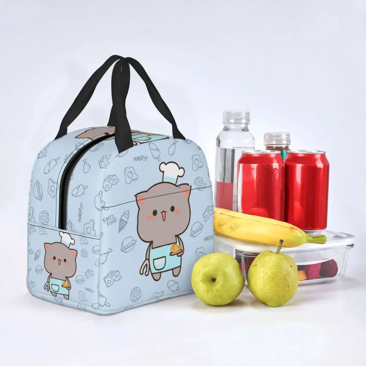 Забавная изолированная сумка для обеда Master Goma женщин многоразовый холодильник
