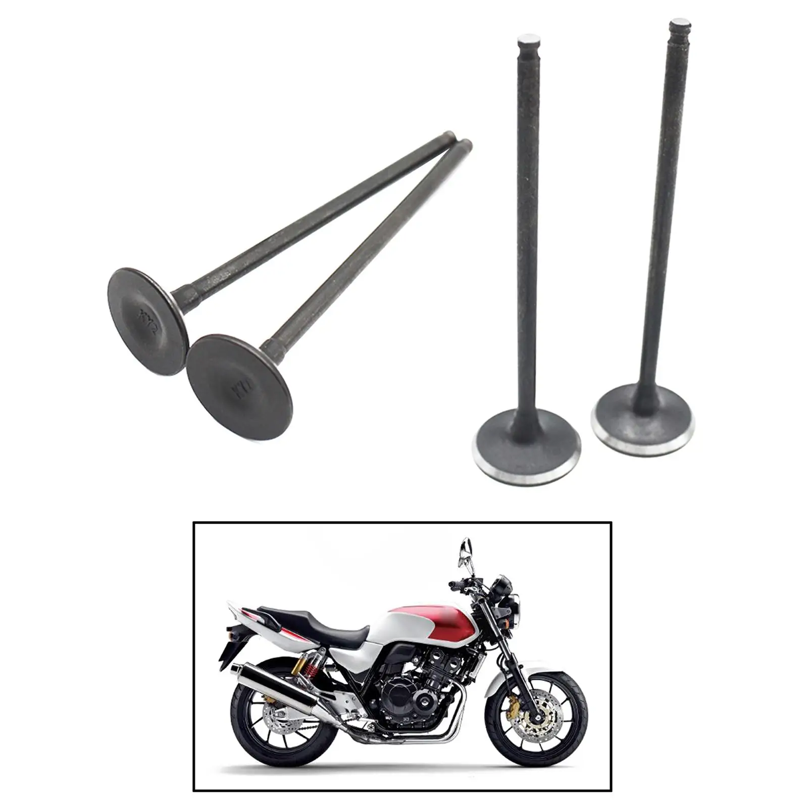 4 шт. Впускной ток. Клапаны и выпускные EX. Замена клапанов на 2001-2014 гг.