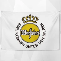 vintage beer day poster wall hanging beverage banner flag with four grommets for dorm room decor outdoor parties oktoberfest f6