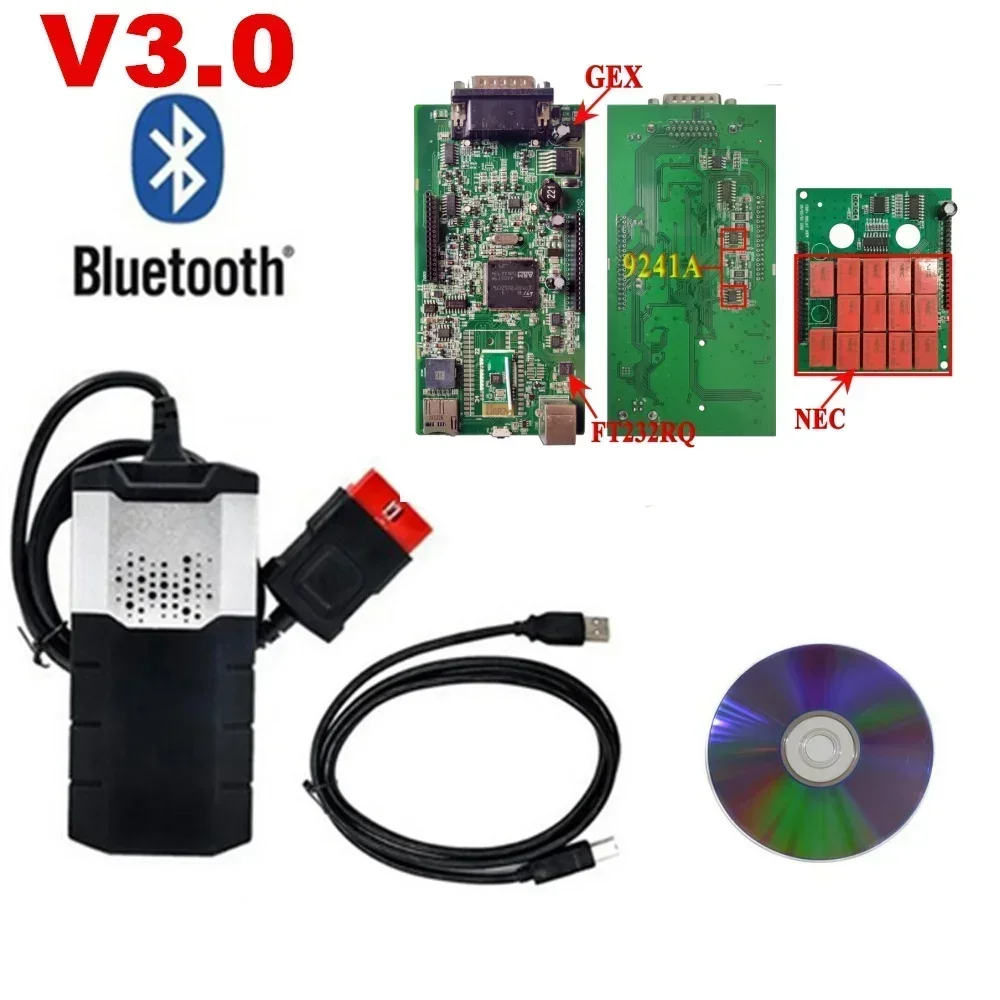

VD DS150e CDP WOW CDP 2023 2022 2021 V3 NEC Диагностический инструмент VCI со сканером KEYGEN Bluetooth Obd2 Автомобильный грузовик Диагностика