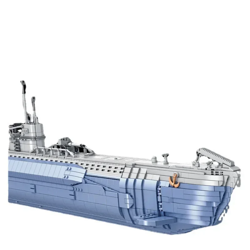 

6172PCS Panlos 628011 Legoi U-Boat Type VIIC Submarine Military MOC-139272 Model Large Assembly Block legoing ww2 Germany Adult