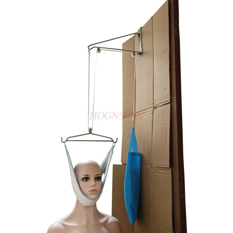 

Home cervical traction frame door suspension tractor lower head hanging neck neck pain including cervical traction belt