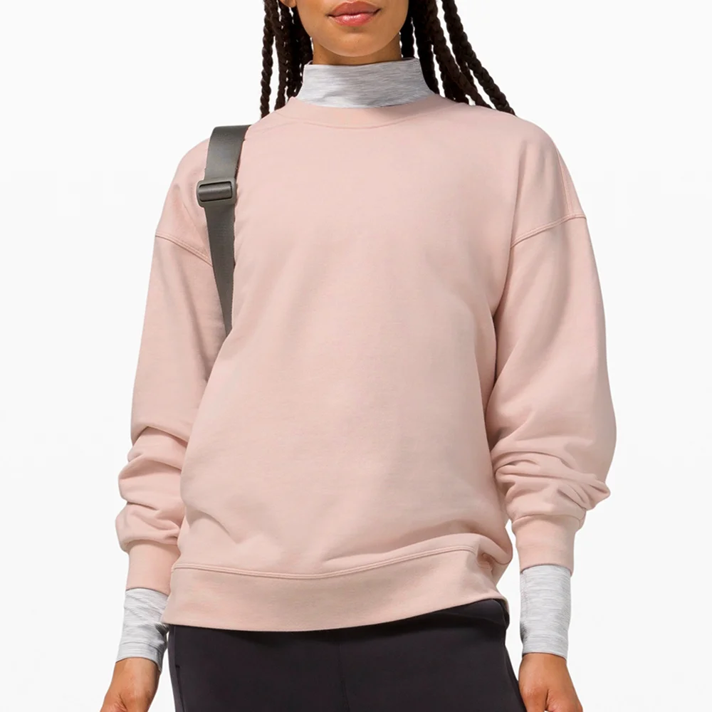 Lulu Women Sports T-shirt for Long Sleeve Workout Top Yoga Casual Sport Gym Fitness Crop Top Jogging Home Sportwear Blouses