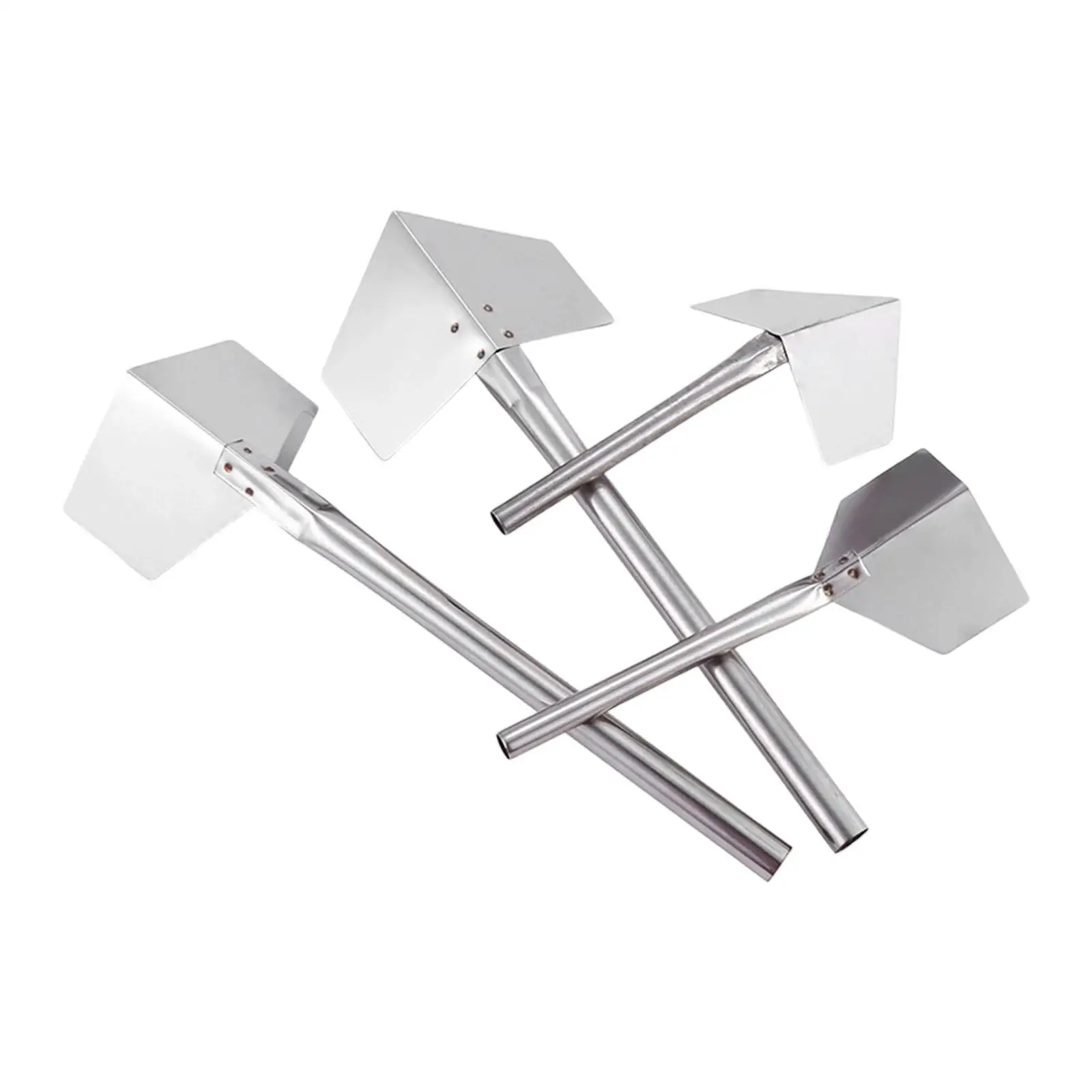4Pcs Drywall Corner Tool Set Outside and Inside Corner Trowels Compact Construction Tools Concrete Edger for Bricklaying Home