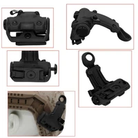 arc rail adapter tactical headphone replacement accessories for rac headset shooting airsoft headset noise cancelling earmuffs