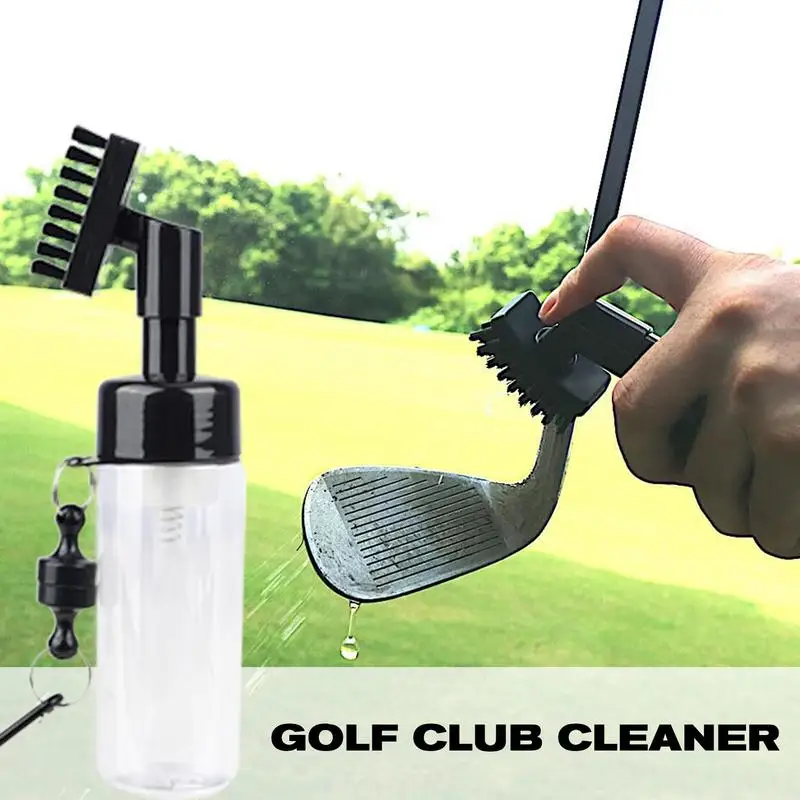 Портативная щетка для чистки головки клюшки гольфа