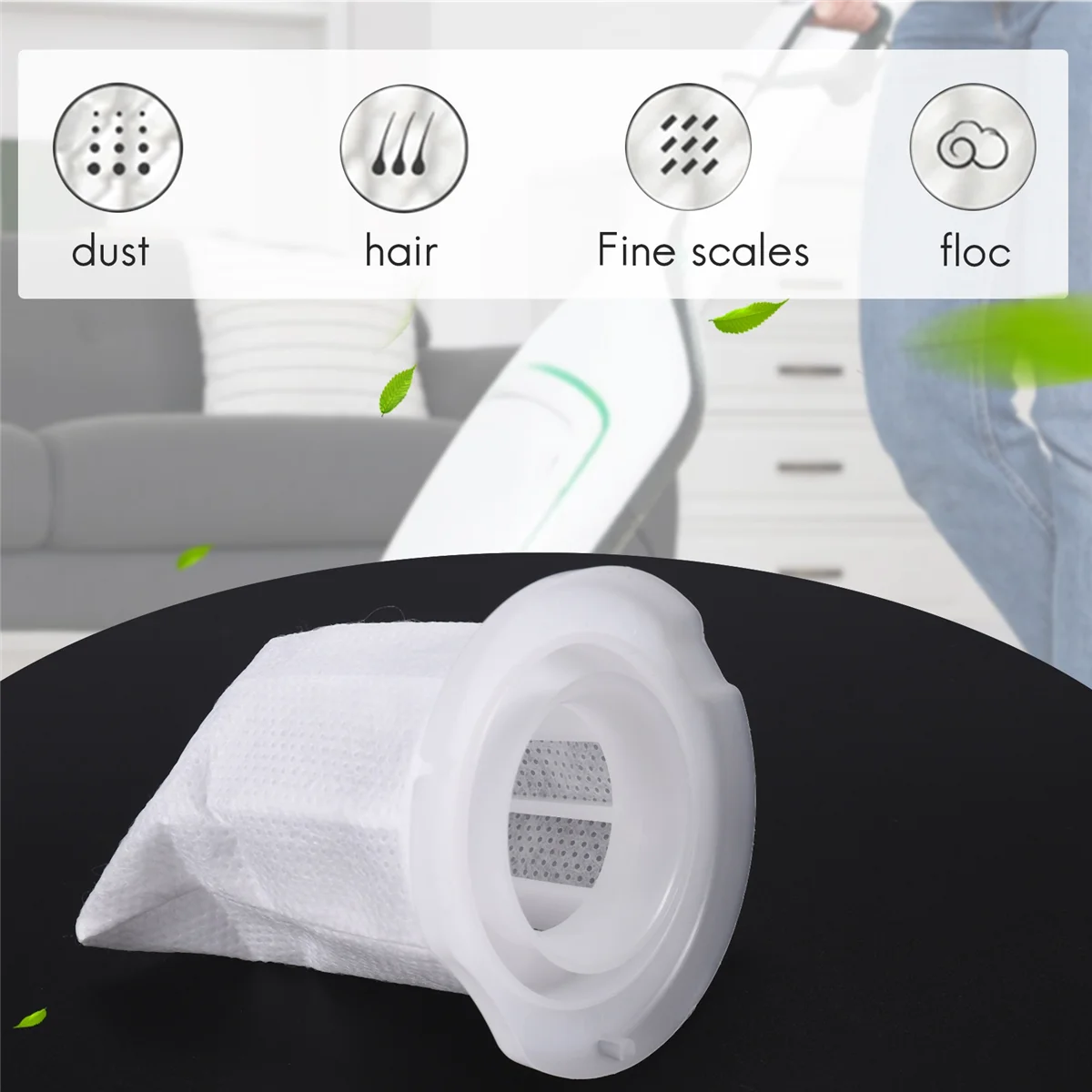 Набор фильтров для пылесоса. Фильтр. Подходит пылесоса Kobold VC100.