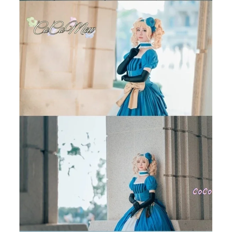 Косплей-костюм Kuroshitsuji: Книга Атлантического черного двореца Этель кордемия