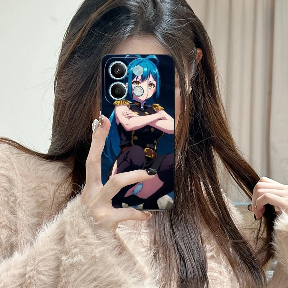 Телефонный чехол с цепочкой солдатиком Himari Azuma для Xiaomi Redmi Note 13 12 11 10 9 8 7 6 S A Pro Lite Plus