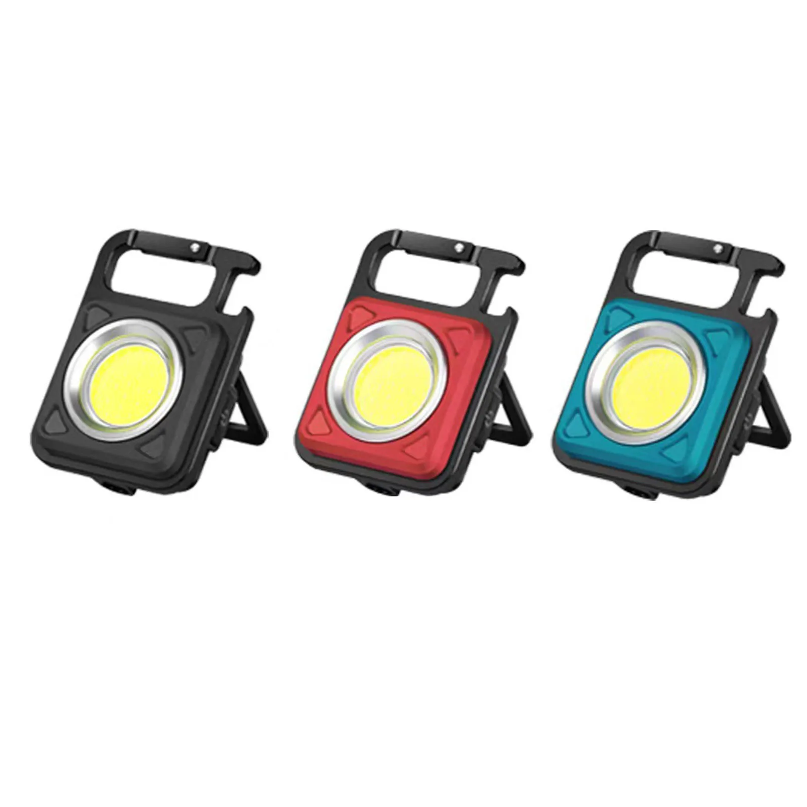 

500 люмен 4 режима светильник перезаряжаемый карманный фонарь вспышка с фотовспышкой со складным магнитом на кронштейне и открывалкой для бу...