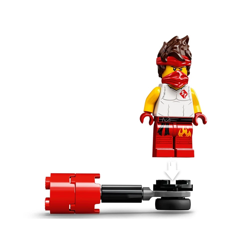 Конструктор Lego Ninjago Легендарные битвы: Кай против Скелета 61 деталь 71730 - купить по