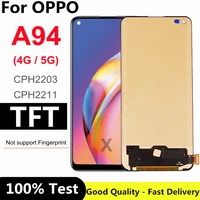 6 43 tft a94 display for oppo a94 5g cph2211 lcd display touch screen digitizer assemby for oppo a94 cph2203 replacement