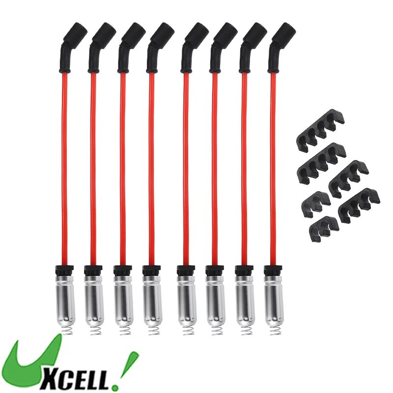 

Uxcell 8-комп. замена кабеля свечи зажигания для Cadillac Escalade 6.2L 2007-2008 для Chevrolet Impala 5.3L 2006-2008