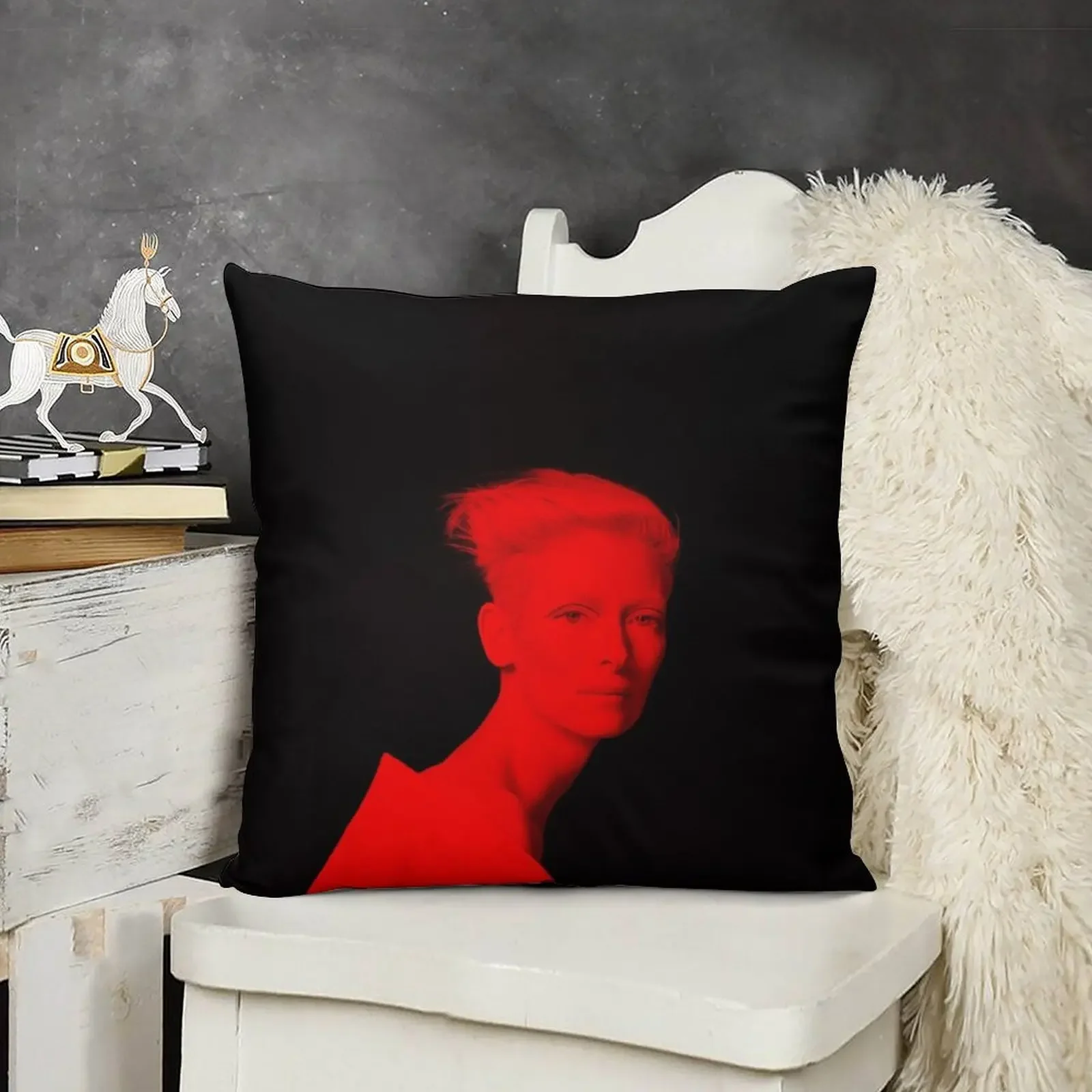 Tilda Swinton-подушка со знаменитостями рождественские чехлы для подушек декоративная