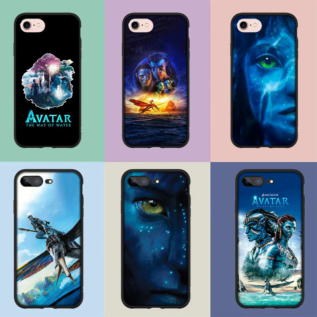 Мягкий чехол для телефона Avatar The Way of Water TV Apple iPhone 16 15 14 13 12 11 Pro Max 6 6s Plus + SE 16+ Case
