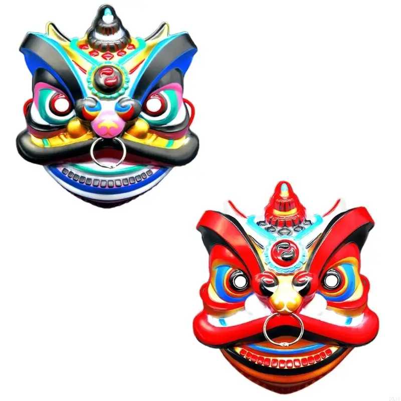 Фото Dxae Lion Dance Mask Mask Halloween Party Mask Mask Mask Mask Mask Mask №1