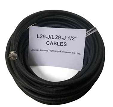 

YXHT 30 meters of 1/2 Inches Feeder Coaxial Cables with Connectors for FM transmitters Connected Antenna and Transmitter
