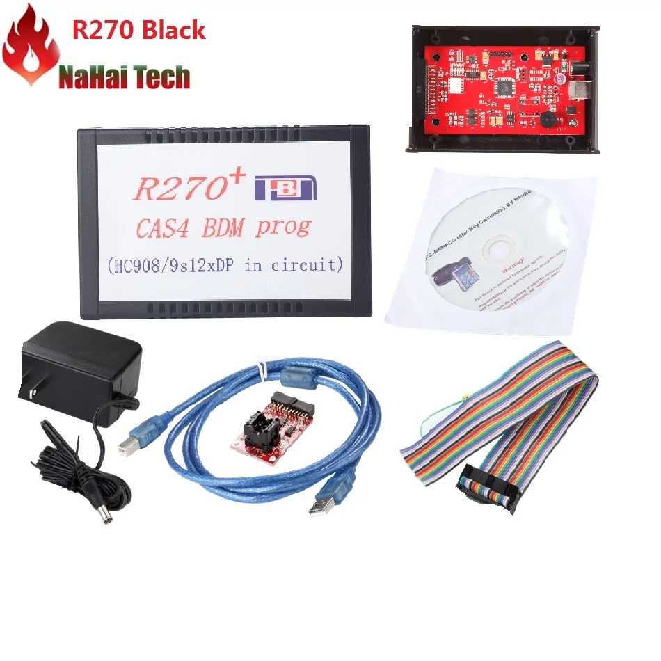 

Newly R270 V1.20 Auto CAS4 BDM Programmer for BM-W Key Programmer