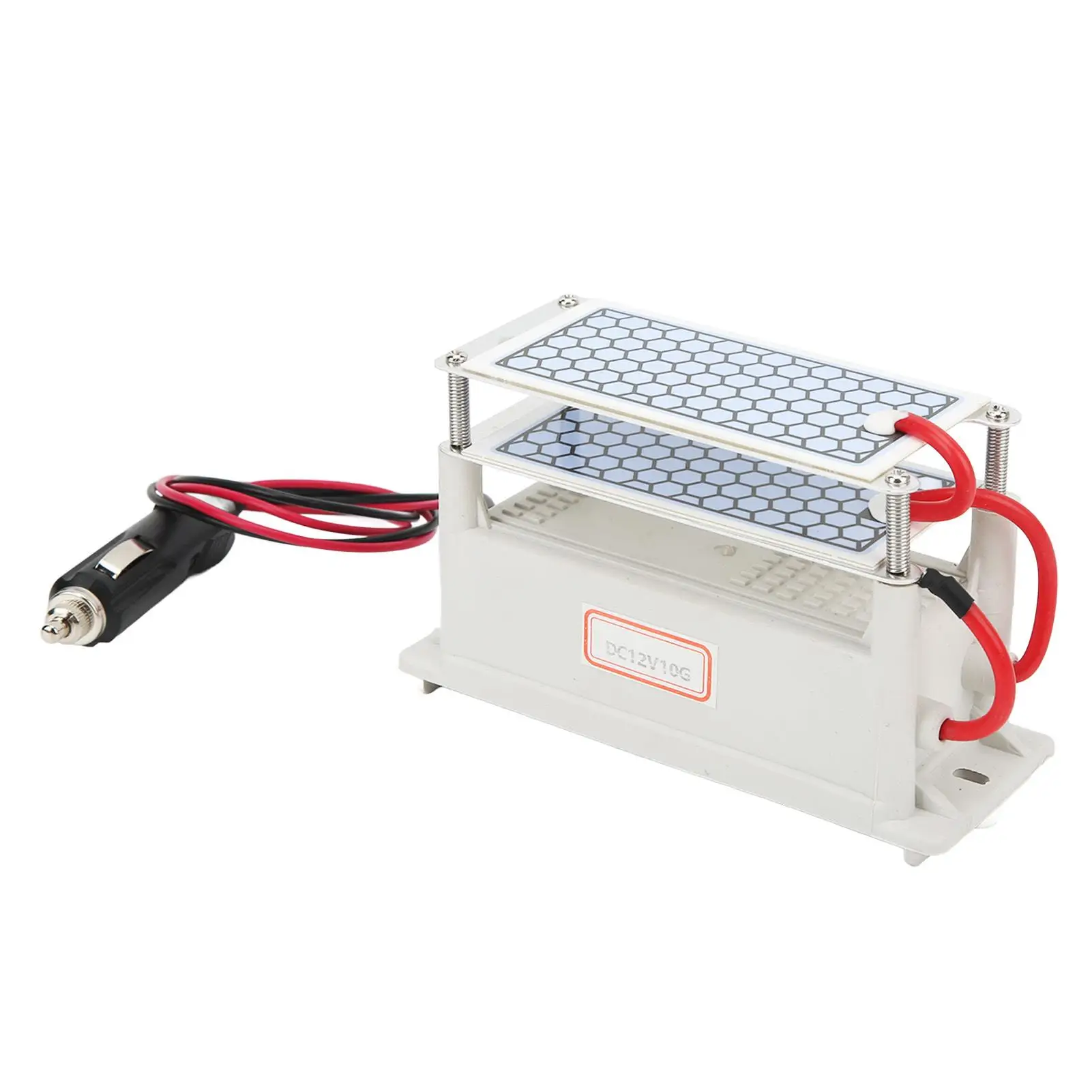 DC12V 10000 мг/ч Керамический озонатор для машины — моющийся и многоразовый домашнего