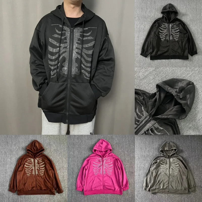 Толстовка Sternum с бриллиантами популярный большой кардиган на осень и зиму модная