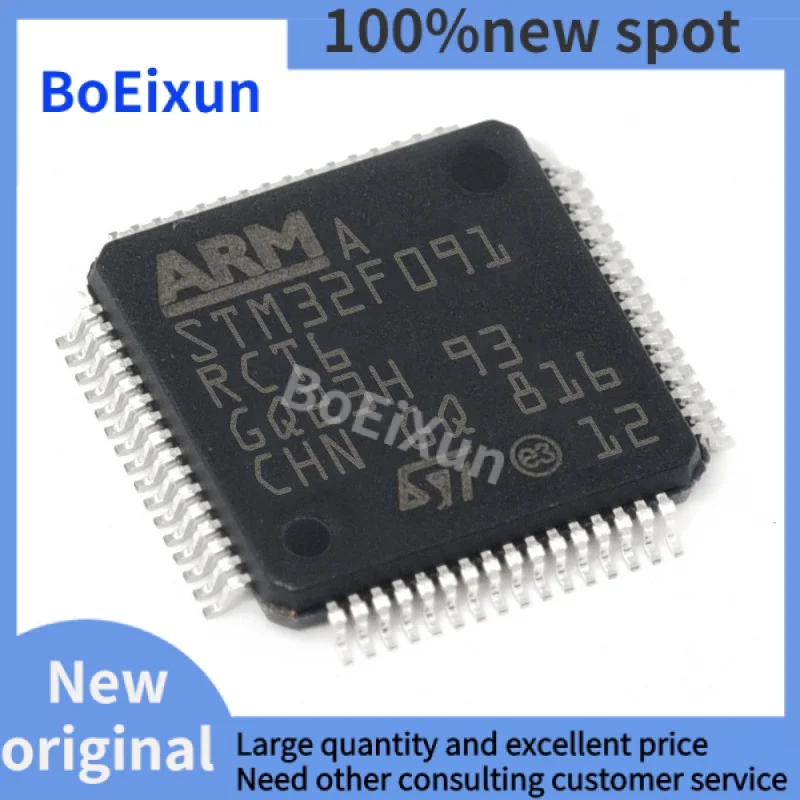 

1-10 Pieces STM32F091RCT6 LQFP-64 STM32F091 Microcontroller Chip IC Integrated Circuit Original Brand New Free Shipping