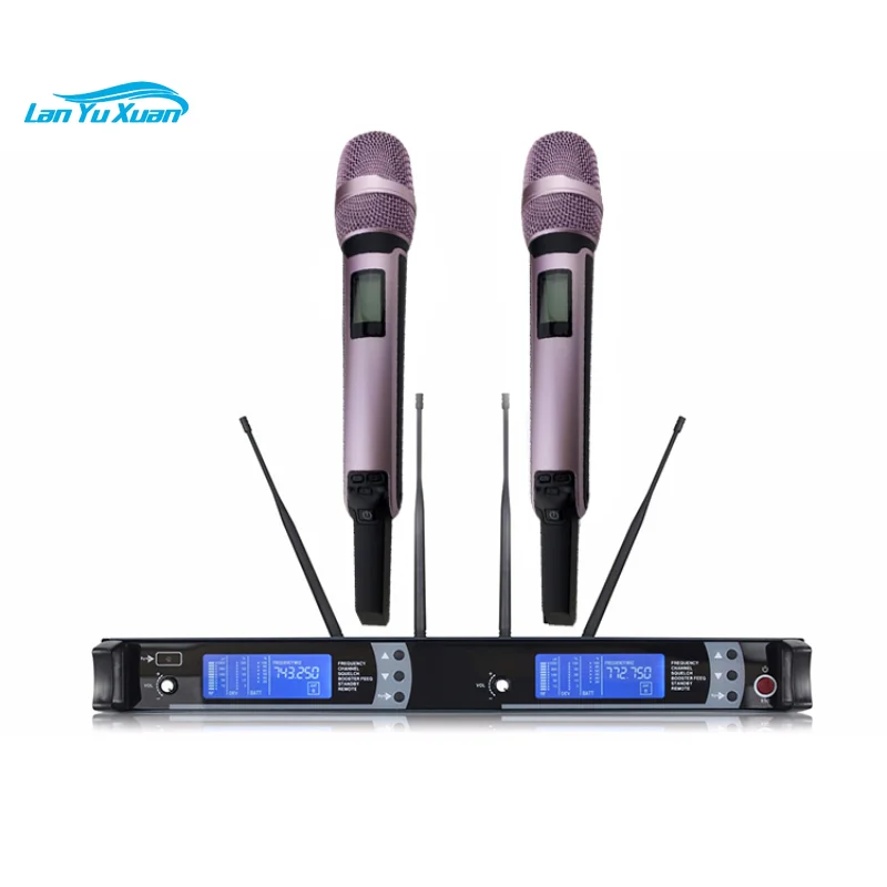 

Sinbosen 2 channels uhf wireless microphone AS-9K professional microphone recording