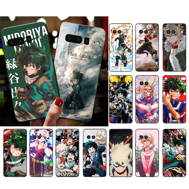

Phone Case for Google Pixel 7 Pro 7 6A 6 Pro 5A 4A 3A Pixel 4 XL Pixel 5 6 4 3 XL 3A XL 2 XL My Hero Academia Case Funda