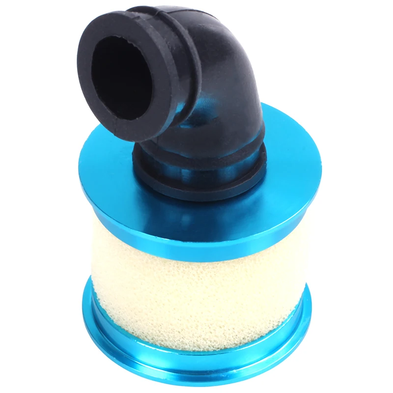 

HSP 04104 1/10 Universal RC Model Aluminum alloy Cover Air Filter Spare Part Color: Blue
