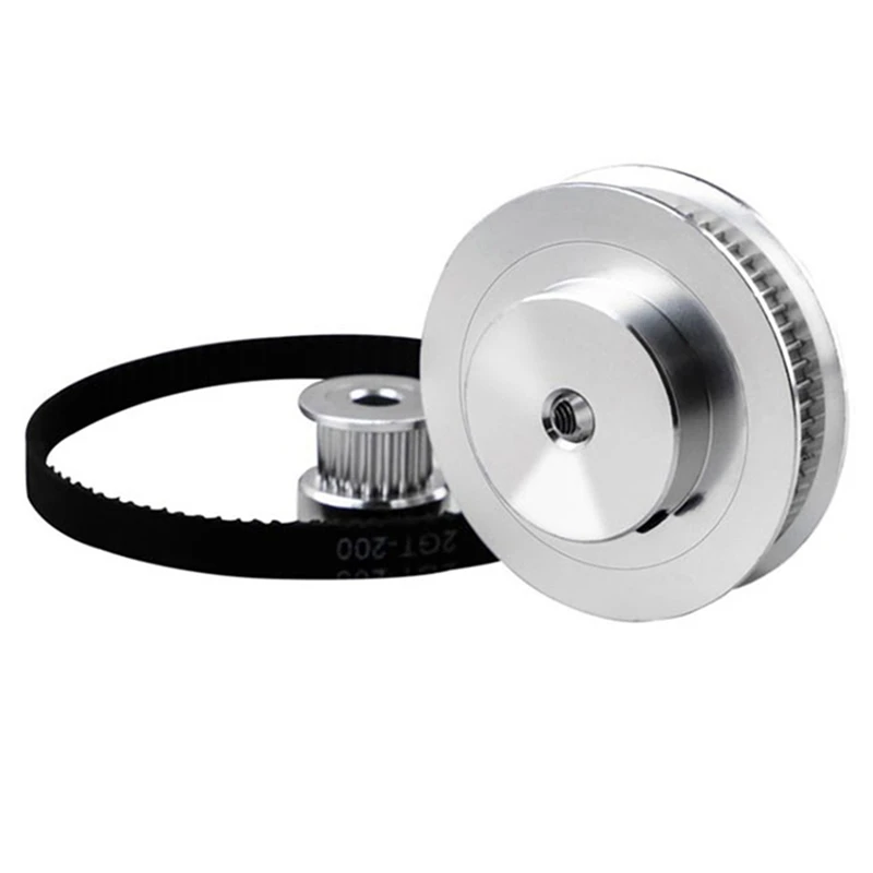 

3X GT2 Timing Belt Pulley 60Teeth 20Teeth 5Mm Reduction 1:3 Belt Width 6Mm For 3D Printer Accessories