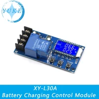 dc 6 60v 30a battery charging control module protection board charger time switch lcd display xy l30a