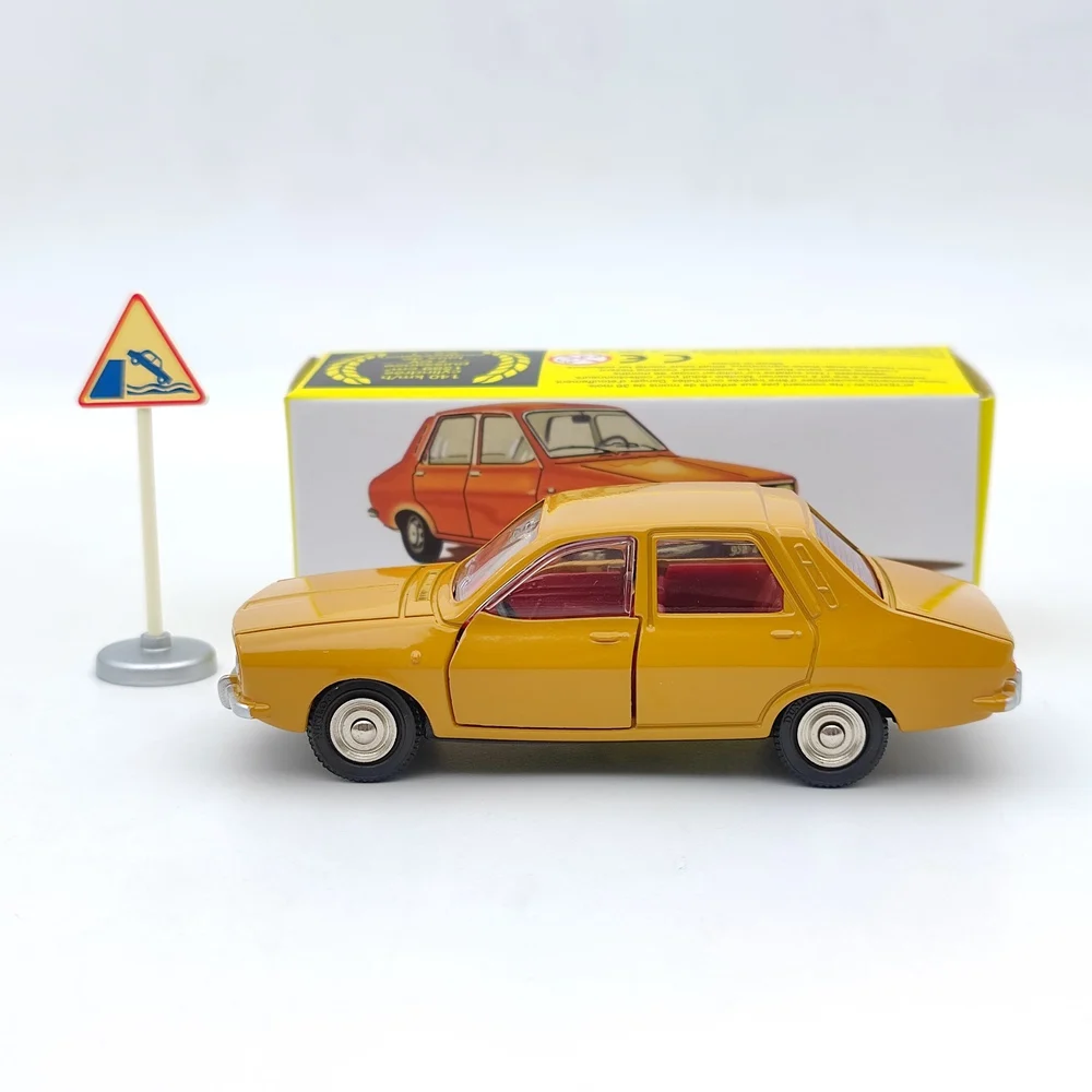 

Atlas 1:43 Dinky Toys 1424 12 Yellow Diecast Models car Collection