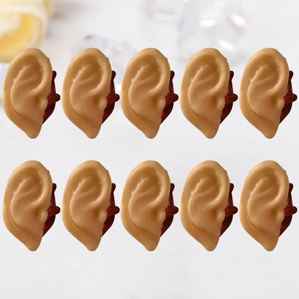 

2pcs Body Part Props Scary Ear Dead Haunted House Decoration Accessories for Door