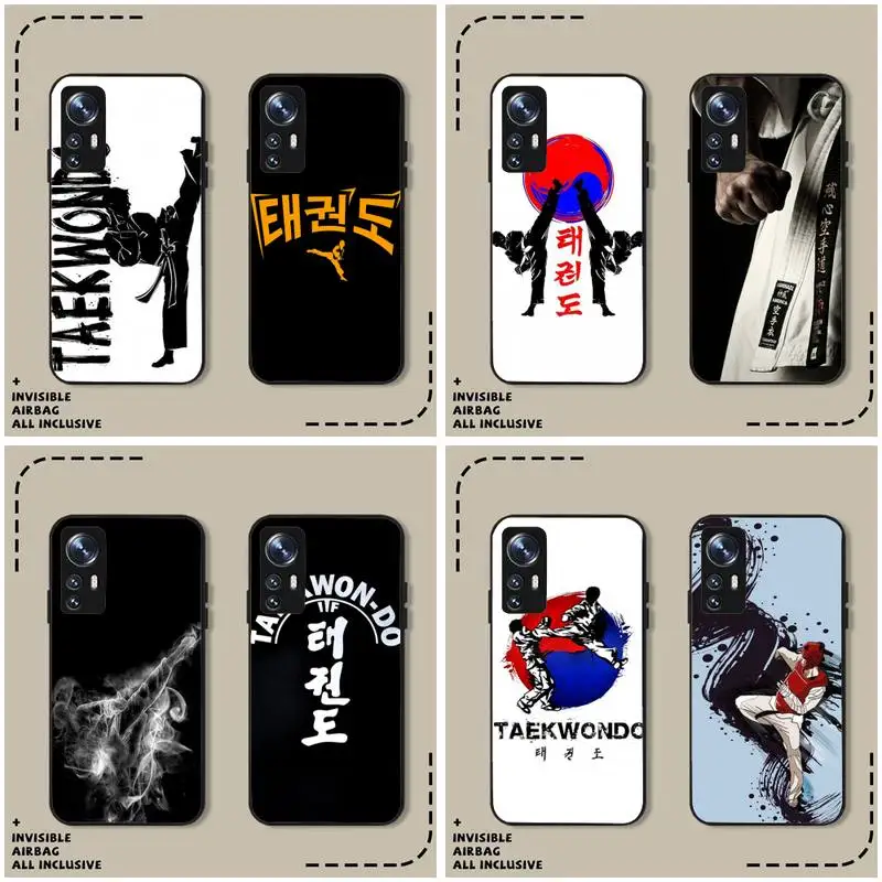 

Korean Taekwondo Phone Case For Xiaomi 11 10 12Spro A2 A2lite A1 9 9SE 8Lite 8explorer F1 Poco 12S Ultra Cove