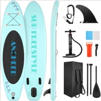 inflatable surfboard manufacturers wholesale beginners paddle board thick brushed cloth water yoga fishing pad