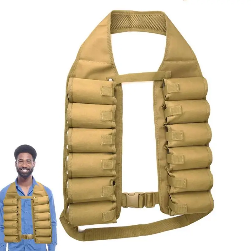 

Пояс для пива, жилет для пива, многоразовый жилет для питья, жилет для напитков с 12 карманами для альпинизма, пешего туризма, альпинизма