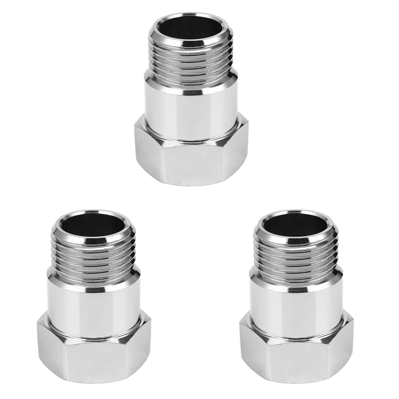 

3X Universal O2 Oxygen Sensor Restrictor Fitting With Gas Flow Inserts Cel Fix Bung M18 X 1.5 Oxygen Sensor Tool Bung