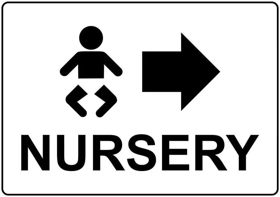 

Детский (с правой стрелкой) знак объявления жестяной знак 12x8 дюймов