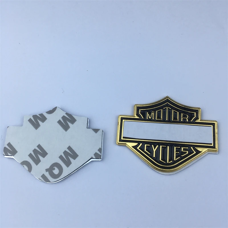 Наклейки для мотоциклов эмблема из сплава с гравировкой логотипа Мотоциклов HARLEY