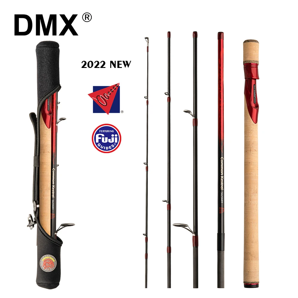 

Дорожная рыболовная удочка DMX Common Kestrel, спиннинг, кастинговое удилище Fuji Guide Sea светильник кое углеродное удилище 1,8/1,98/2,1 М для приманки