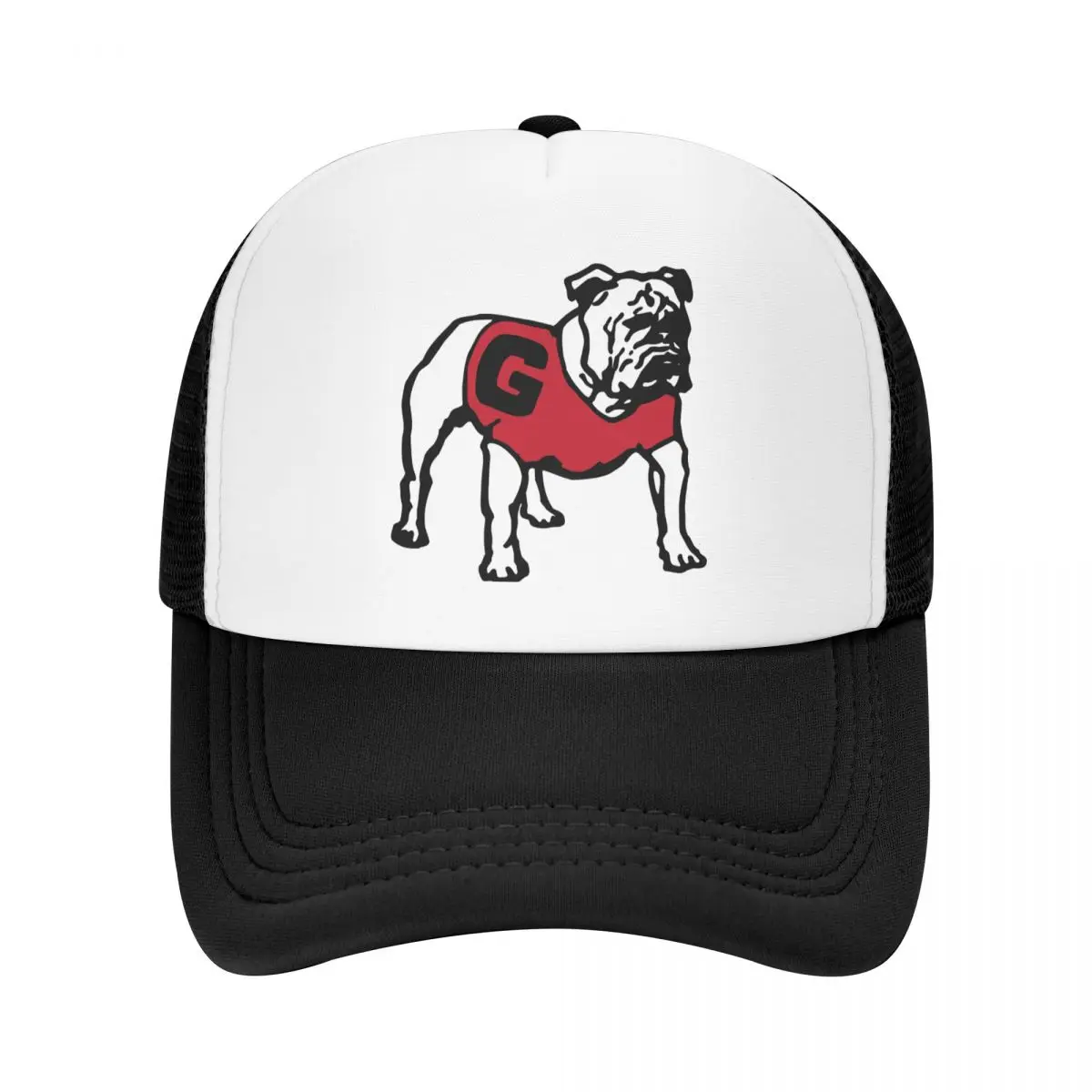

UGA Dog English Bulldog Baseball Cap Outdoor Women Men's Adjustable Trucker Hat Autumn Snapback Caps Summer Hats