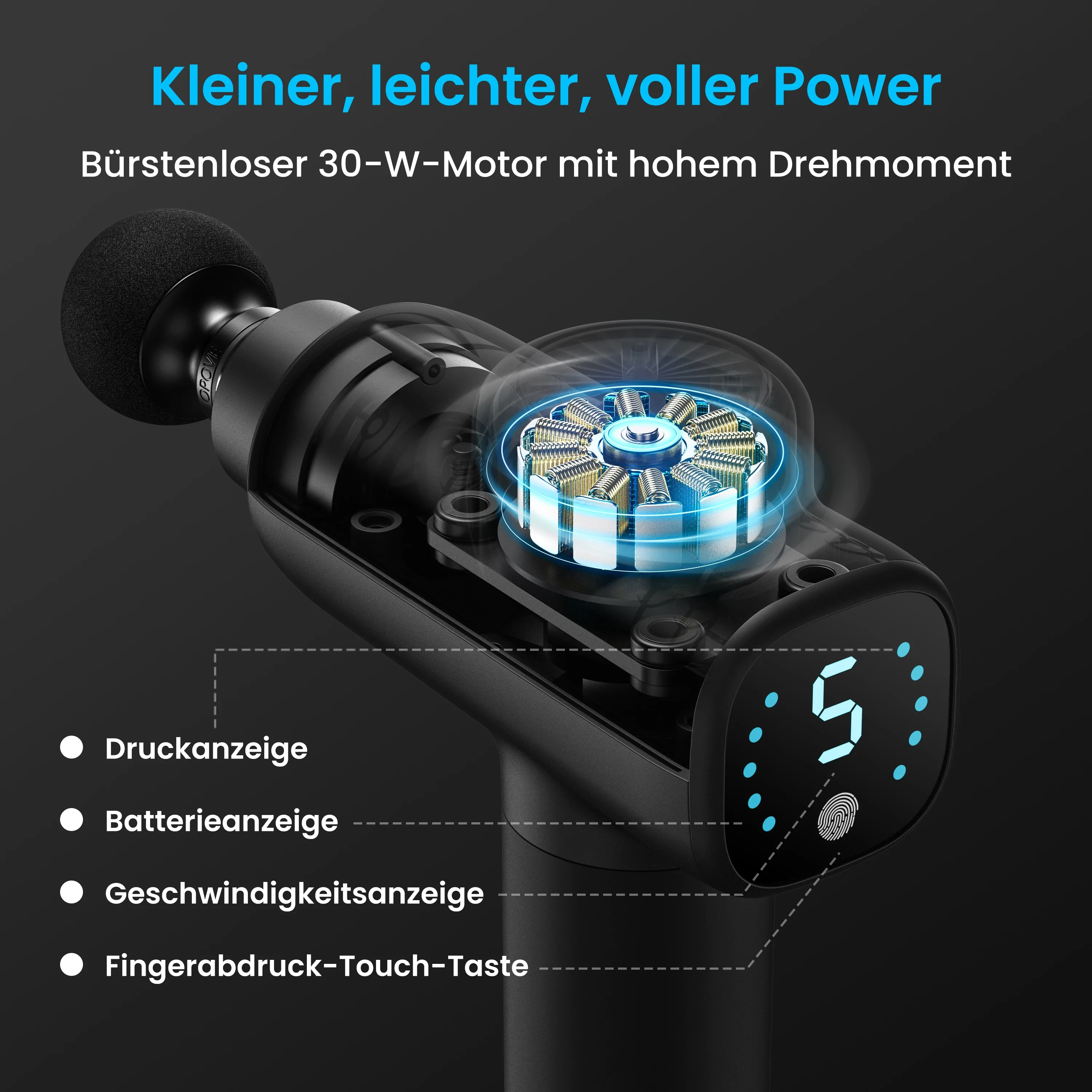 Для opove M3 массажный пистолет ударный массажер для облегчения боли в спине