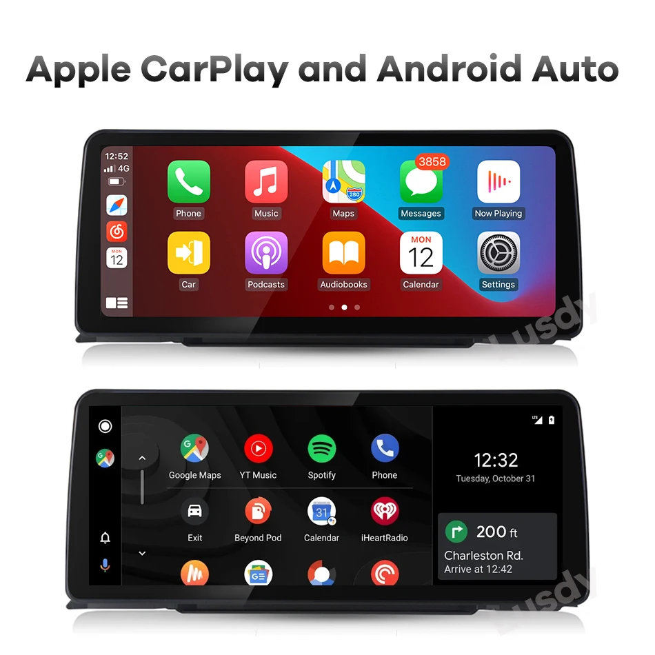 Автомобильный мультимедийный плеер устройство на Android 12 с восьмиядерным