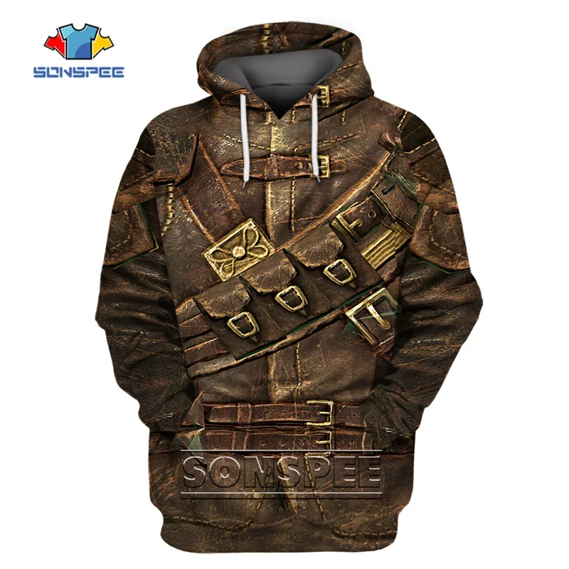 

SONSPEE Hot Sale Autumn 3D Print Old Soldier Hoody Army Veteran Fashion Hoodie Oversized Long Sleeve Drop Ship Coat For Men
