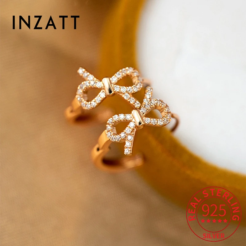 

Женские серьги-кольца из серебра 925 пробы, с фианитом