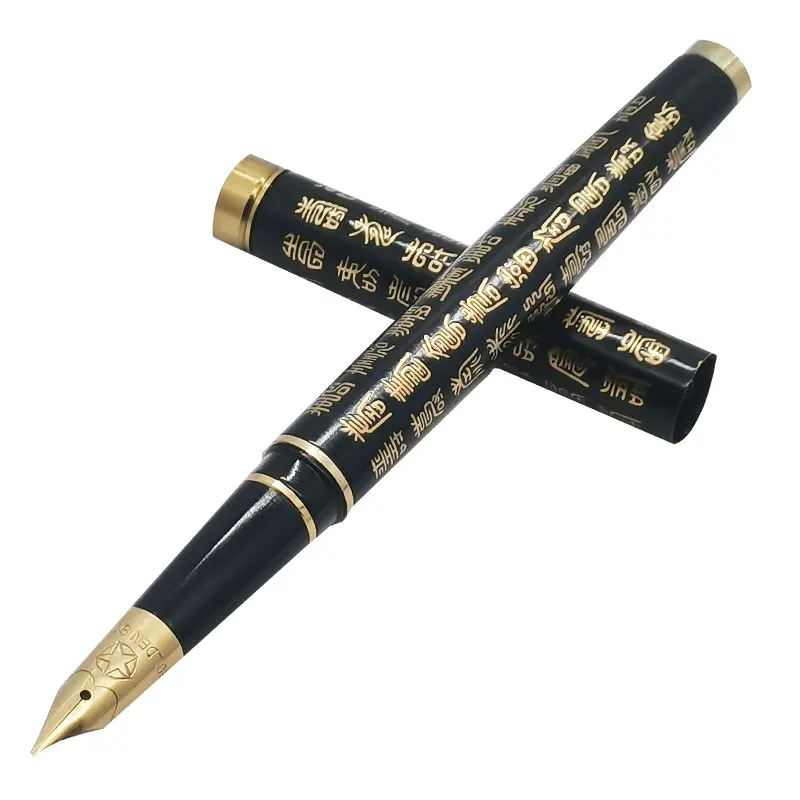 

Винтажная перьевая ручка Jinxing 919 черная