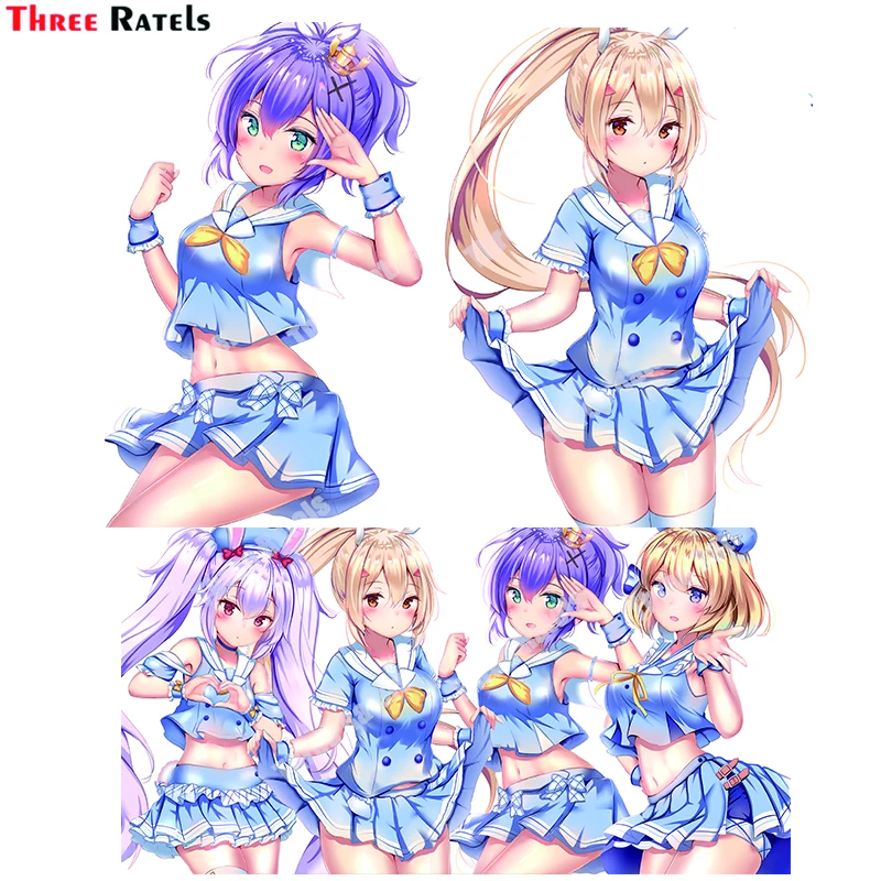 

Three Ratels B119 Ayanami Laffey Javelin Z23 Laffey Bluetooth Lane аниме японская Jdm наклейка на дверь для Passat B5