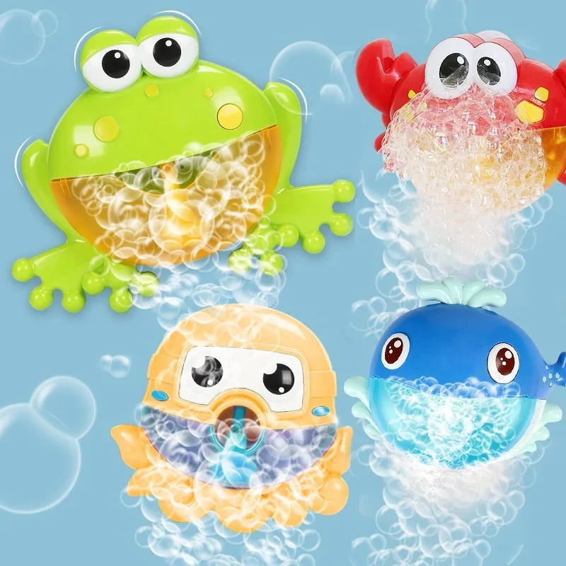 

Bath Toys Dinosaur Bubble Machine Music Bathtub Soap Machine Automatic Bubble Maker Baby Bathroom Funny Toy for Children