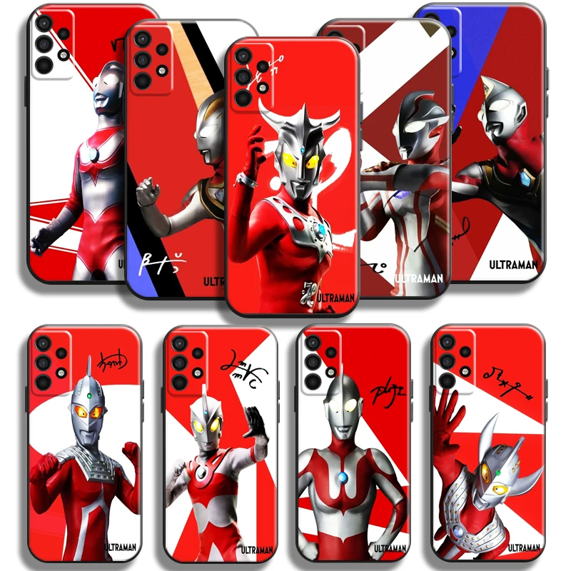 

Ultraman Japan Anime Phone Case For Samsung Galaxy A11 A12 M12 A21 A21S A22 A30 A31 A32 A50 A51 A52 A70 A71 A72 5G Funda Soft