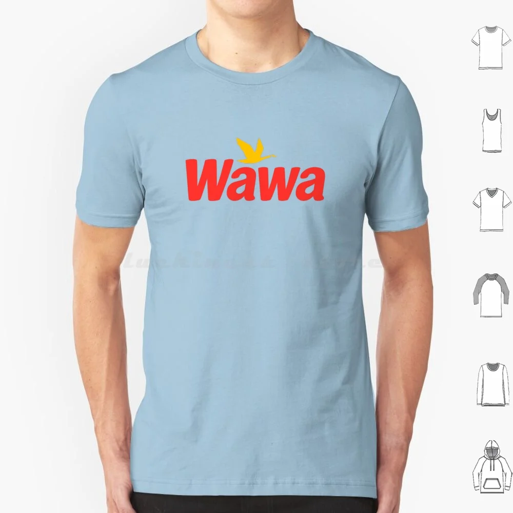 Фото Футболка Wawa, большой размер, 100% хлопок, Wawa Reading Terminal Market, Hoagie Cheesesteak Pretzel Philadelphia Philly Philly Food Go №1