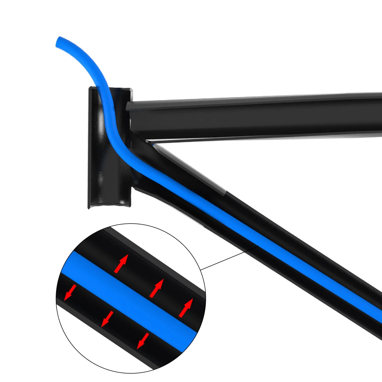 Внутренний демпфер рамы велосипеда 6 мм 1 5 м/комплект
